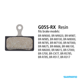 Disc Brake Pads Shimano G05S-RX w/ Spring