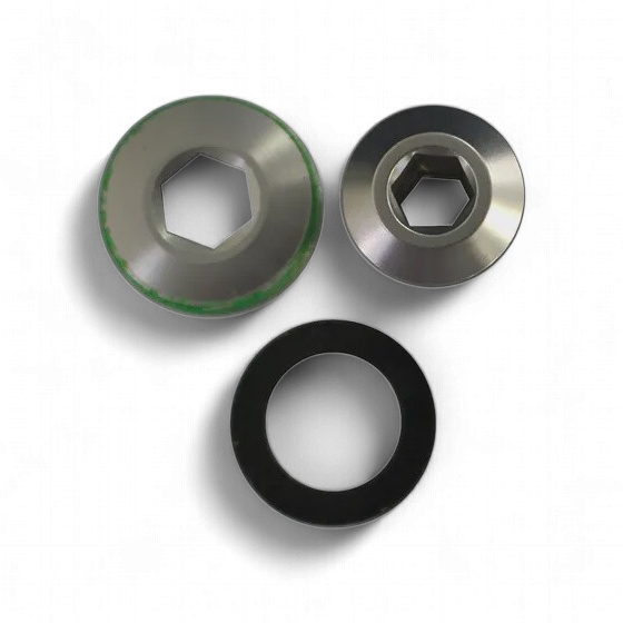 Crank Arm Bolt Truvativ Self Extracting GXP M15/M22 Alloy Black