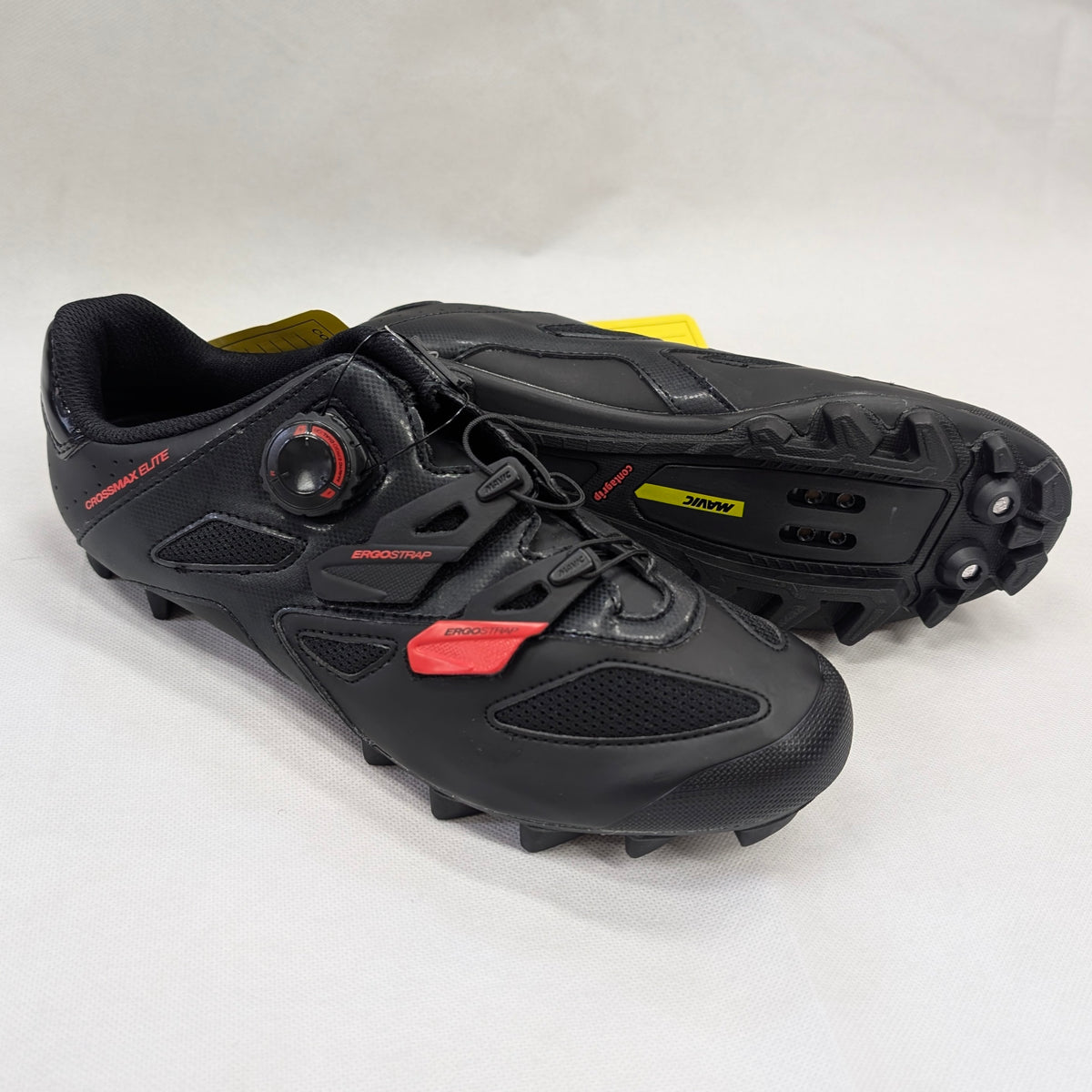Mavic Crossmax Elite MTB Shoes Black/Fiery Red 42 2/3 (Sample)