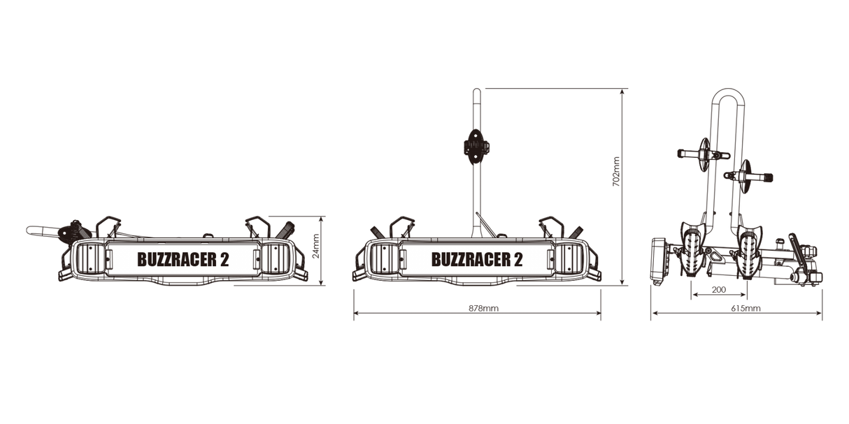 BuzzRack BuzzRacer 2 Bike Rack