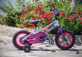 Apollo Neo 12 Kids Bike Purple Pink 2