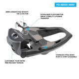 Shimano PD-R8000 Ultegra SPD-SL Pedals (+4mm Axle)