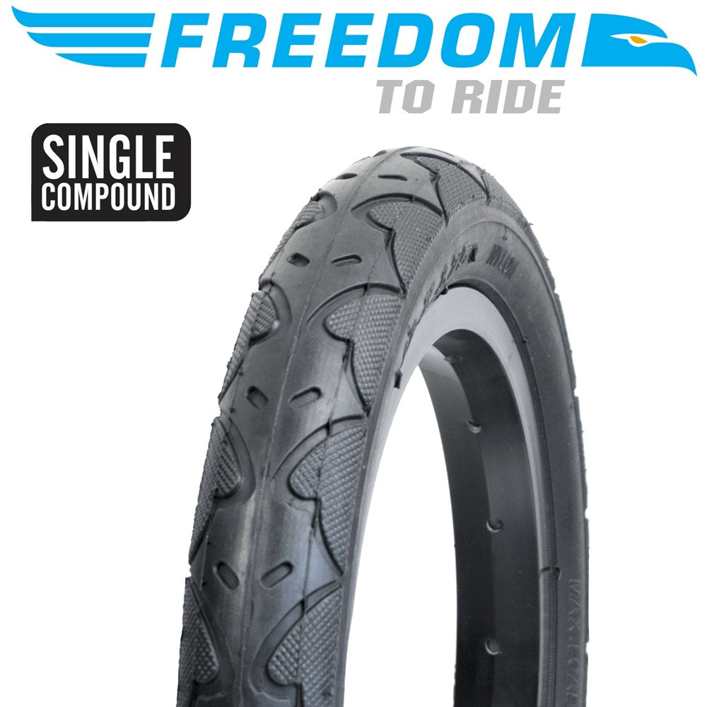 Tyre 16 x 1.75 Freedom Slick Heavy Duty Black