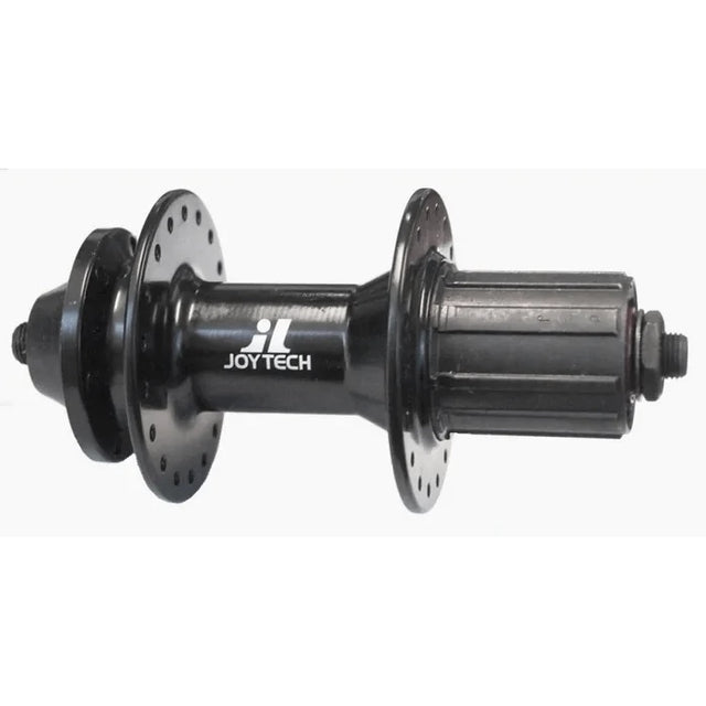 Hub Rear Joytech 8 10 Speed Alloy Q R 36H 6 Bolt Disc Black Ivanhoe Cycles