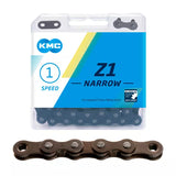 Chain Single Speed KMC Z1 1/2 x 3/32 x 112L Brown