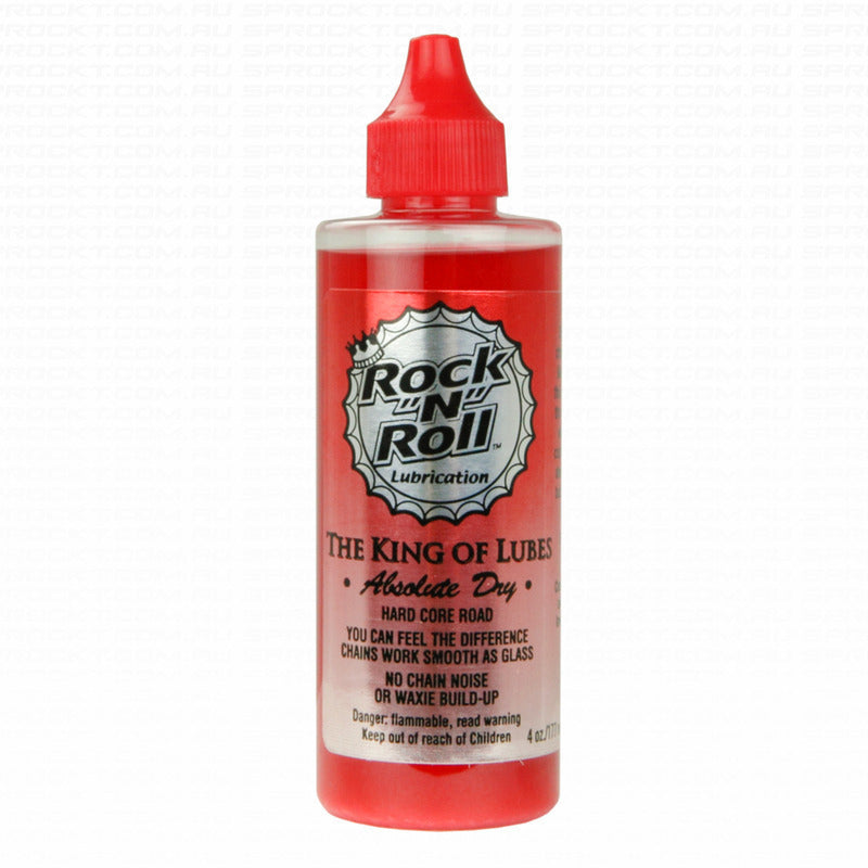 Rock N Roll Absolute Dry Lubricant 4oz/118mL - For Road