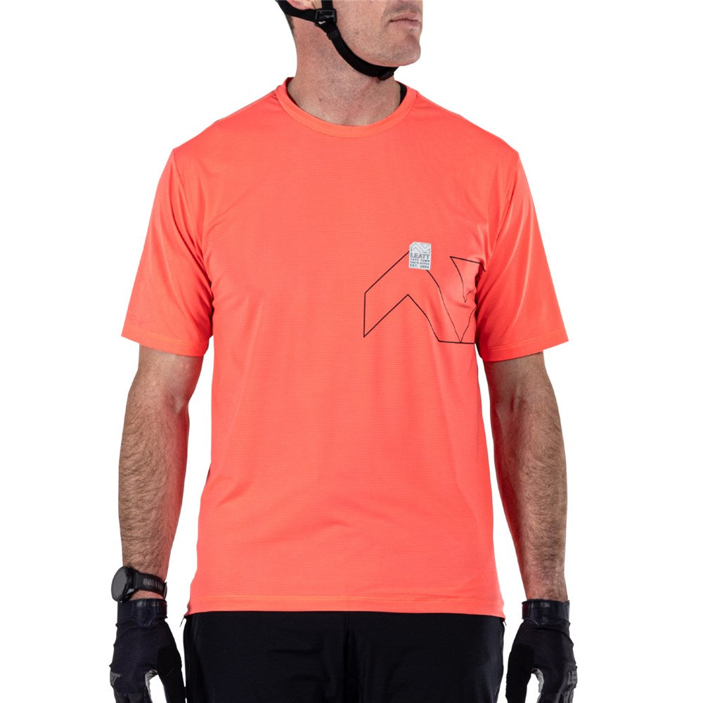 Leatt Mens Trail 1.0 X-Flow MTB Jersey