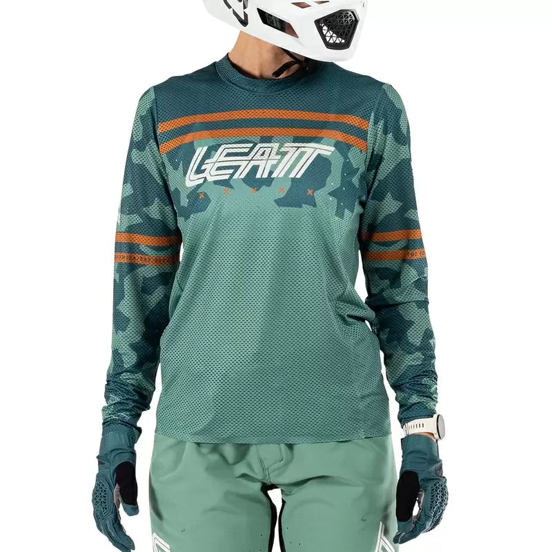 Leatt Womens Gravity 4.0 Long Sleeve MTB Jersey
