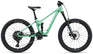 Liv Faith 24 (2025) kids dual-suspension mountain bike in Neo Mint colourway.