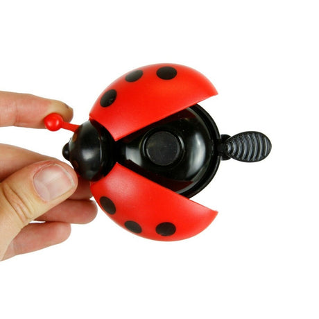 Bikes Up Kids Ladybug Flick Bell Red