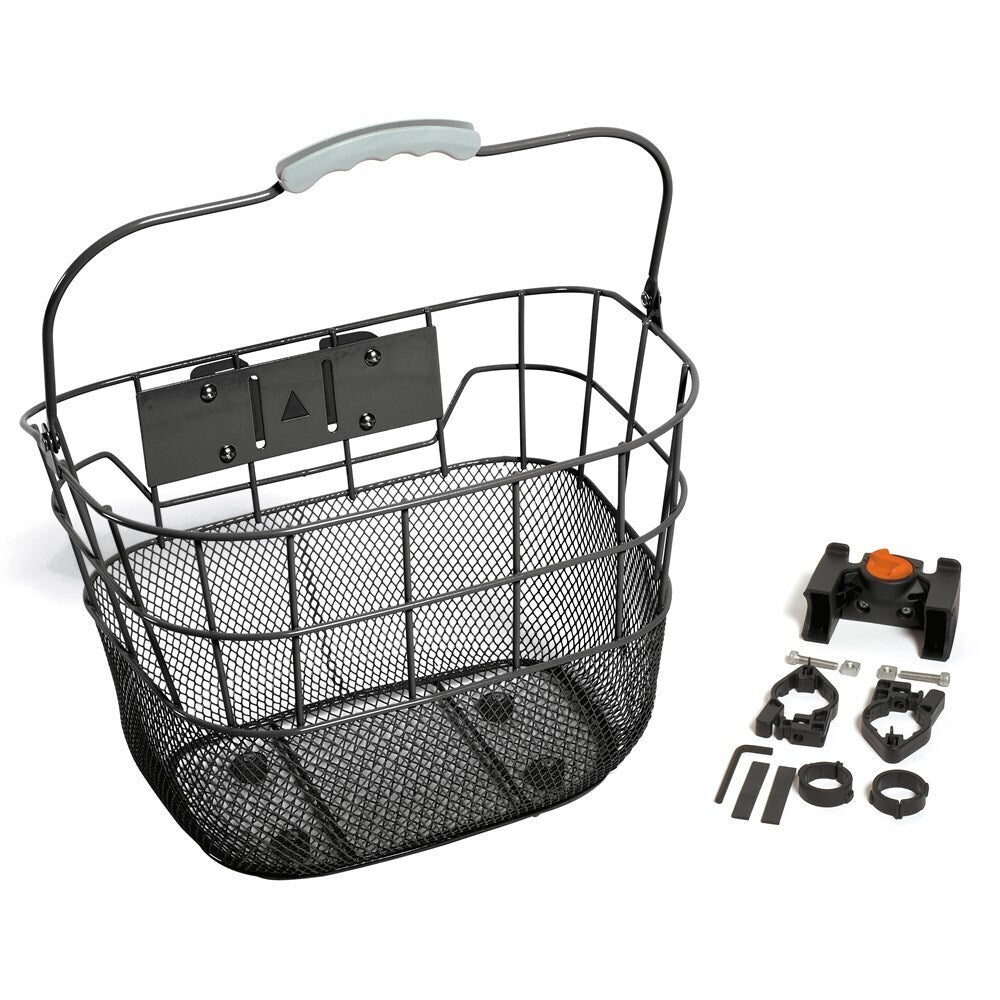 Bikecorp Wire Quick Release Front Basket Black