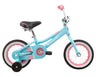 Malvern Star Cruisestar 12-inch kids bike, sky blue with pink accents