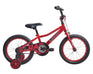 Malvern Star Radmax 16 16-inch kids bike in red with black highlights
