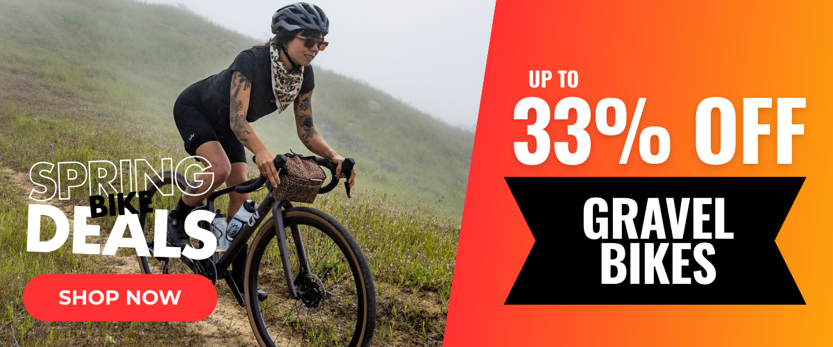 Up to 33% off Gravel & Cyclocross Bikes