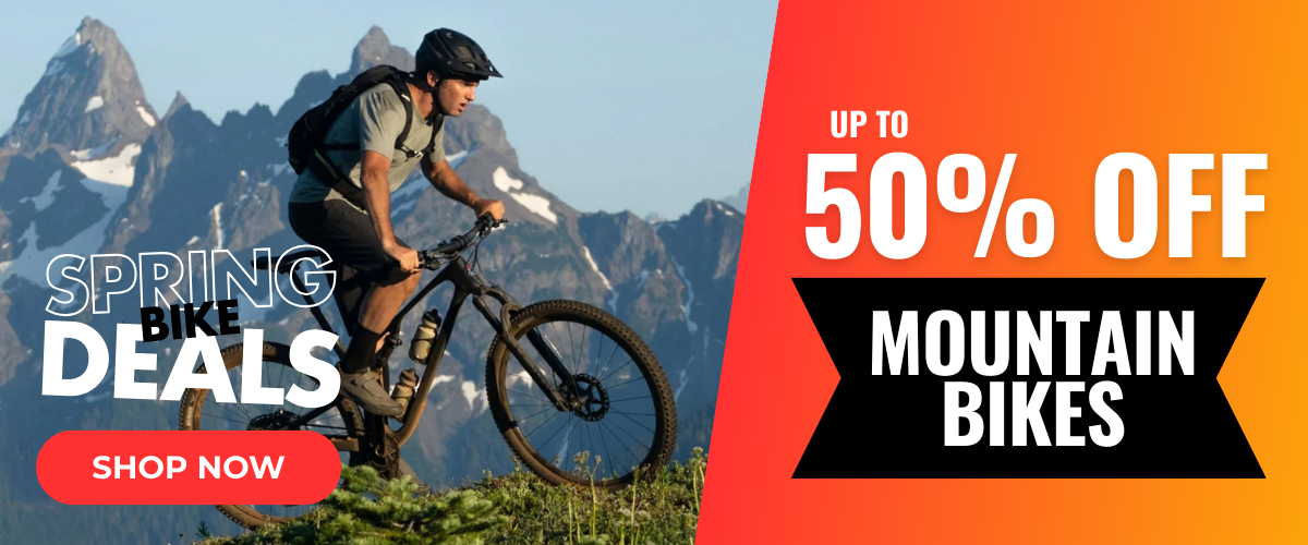 Spring Deals: up to 50% off mountain Bikes