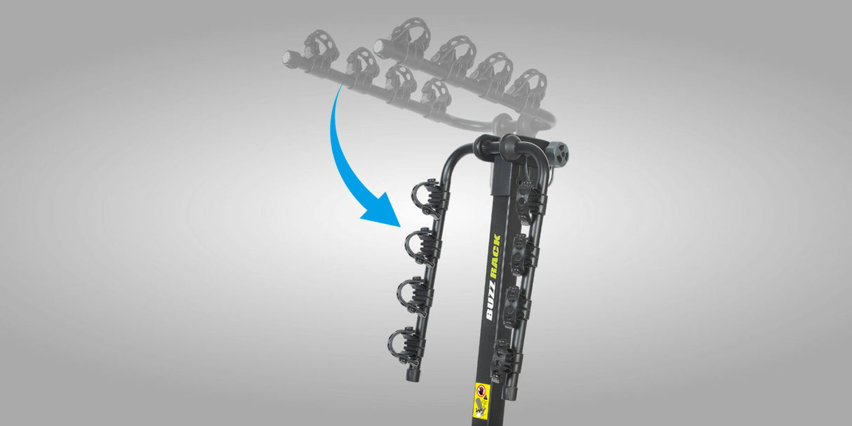 BuzzRack Moose 4 Tilt Bike Rack (4 Bike)