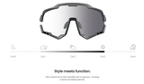 Magicshine Morpher Photochromic Mirror Sunglasses