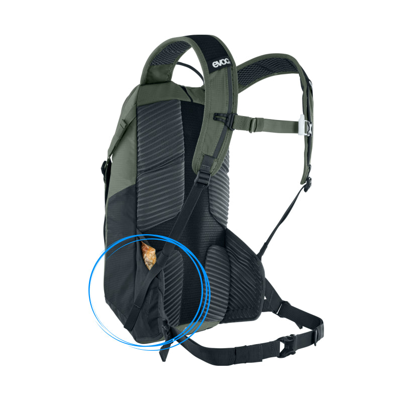 EVOC Ride 12 + 2L Hydration Pack