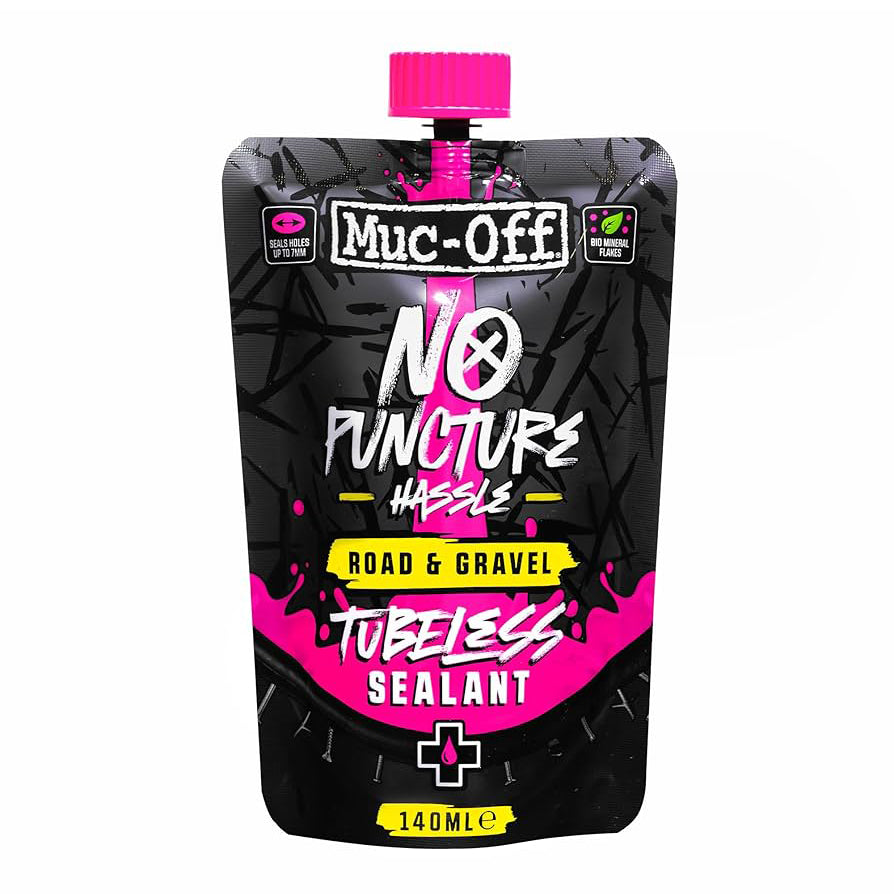 Muc-Off No Puncture Road/Gravel Tubeless Sealant 140ml