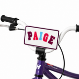 Kids Bikes Up Name Plate for Handlebars