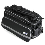 Azur Expandable Rack Top Bag 11.7L - Black