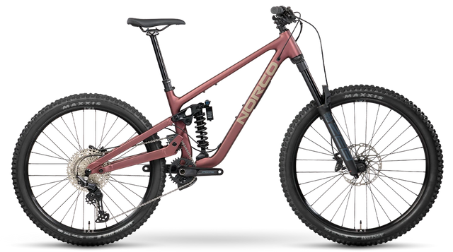 Norco Sight A 160 MX (2026) in Matte Plum Purple colourway