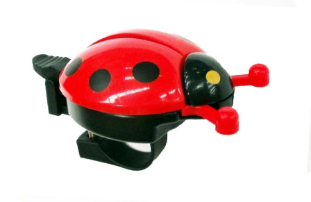 Bikes Up Kids Ladybug Flick Bell Red