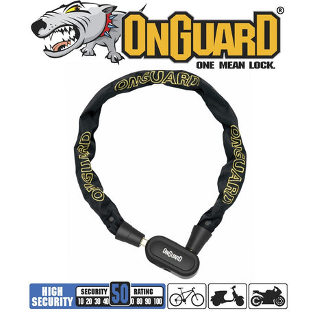 OnGuard Fastlock Chain Lock 90cm x 5.5mm (8286)
