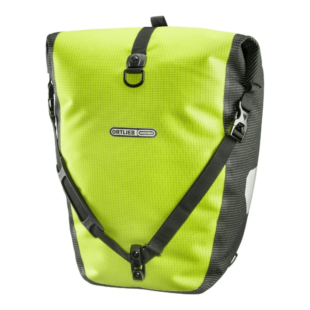 Ortlieb Back-Roller High-Vis Reflective Single Pannier Bag