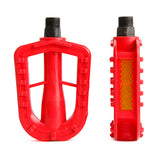 Kids Pedals Plastic 1/2" Red