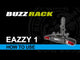 BuzzRack Eazzy 1T Car Rack (1 Bike)