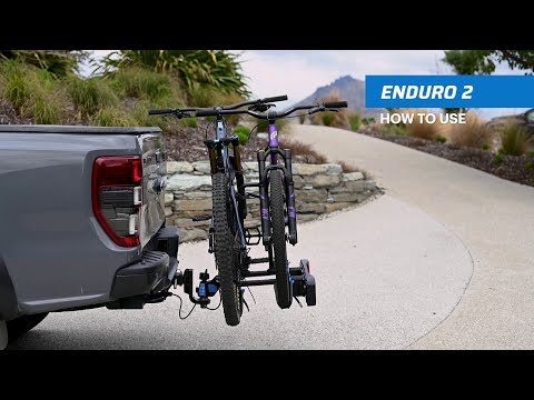 EziGrip Enduro 4T Car Rack with Lightboard (4 Bike)