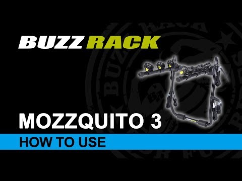 BuzzRack Mozzquito 3 Trunk Car Rack (3 Bike)