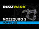 BuzzRack Mozzquito 3 Trunk Car Rack (3 Bike)