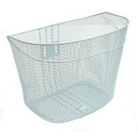 BPW Mesh Fixed Front Basket - White (8833)