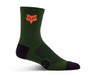 Fox 6" Ranger Socks (2024) dark sage