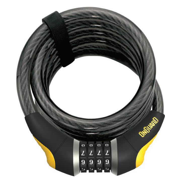 OnGuard Doberman 8030 185/15mm Combination Cable Lock