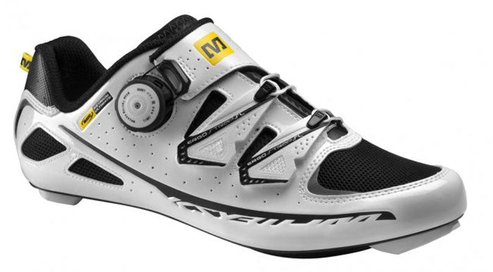 Mavic Ksyrium Ultimate Mens Road Shoes White/Black 42 2/3 (Sample)