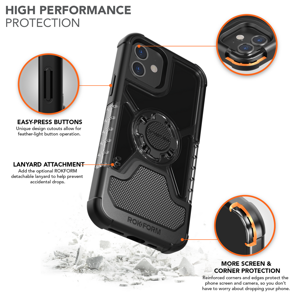 Rokform Crystal Phone Case - Apple iPhone Devices