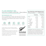 PURE Energy Gel 35g - Kola Nut & Lemon Juice