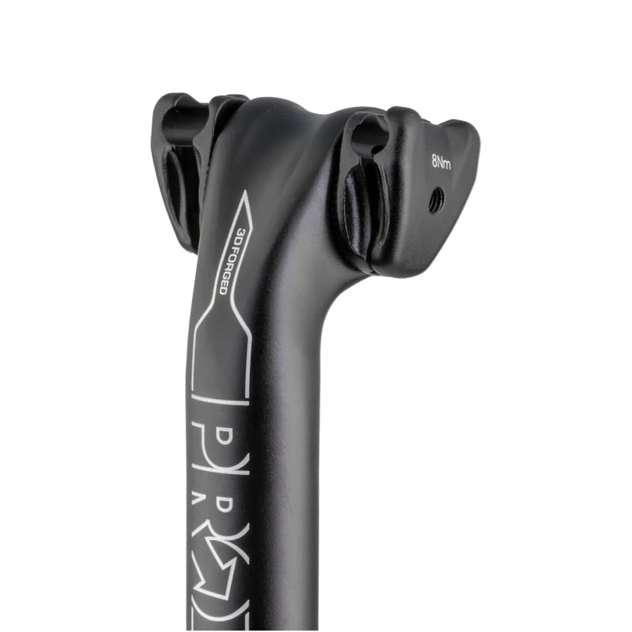 PRO LT Alloy Seatpost 31.6mm x 400mm Black 20mm Offset