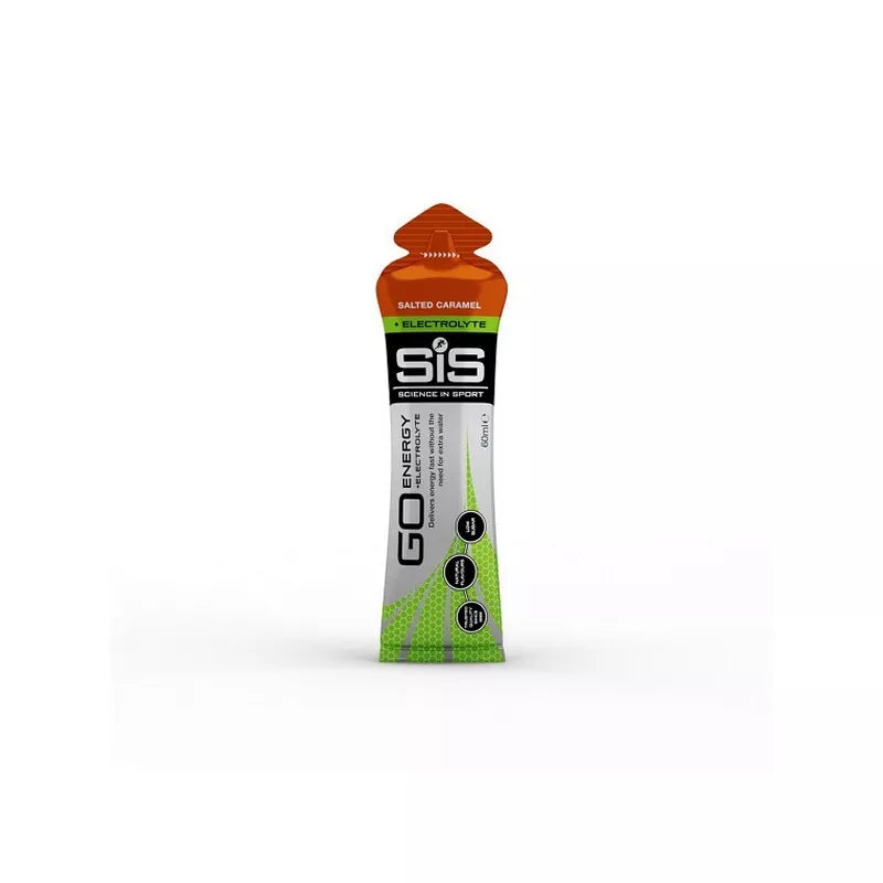 Science in Sport Go Energy + Electrolyte Gel 60mL - Salted Caramel