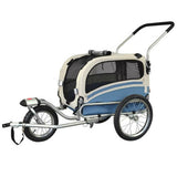 Pet Carrier 3-in-1 Stroller/Jogger/Trailer Steel Frame