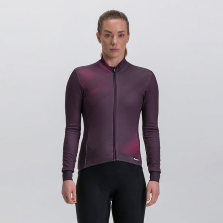 Santini Womens Pure Dye Thermal Long Sleeve Jersey