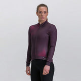 Santini Womens Pure Dye Thermal Long Sleeve Jersey