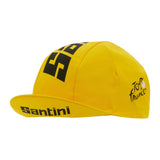 Santini Tour De France Cycling Cap Yellow
