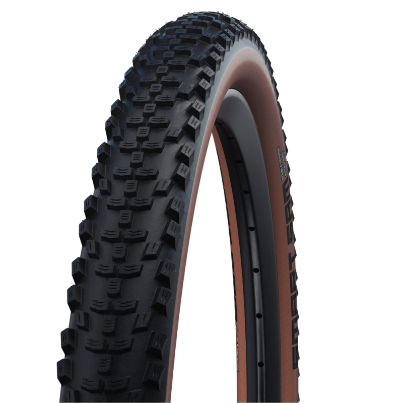 Schwalbe Smart Sam MTB tyre in bronze sidewall