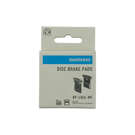 Disc Brake Pads Shimano L04C-MF Metal w/Fin