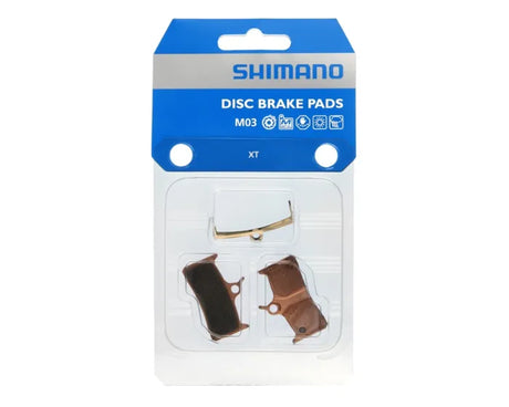 Disc Brake Pads Shimano M03 Metal Pads & Spring for BR-M755 Deore XT