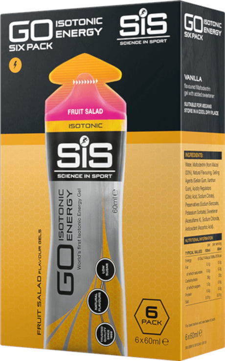 Science in Sport Go Isotonic Energy Gel (6 Pack) - Fruit Salad